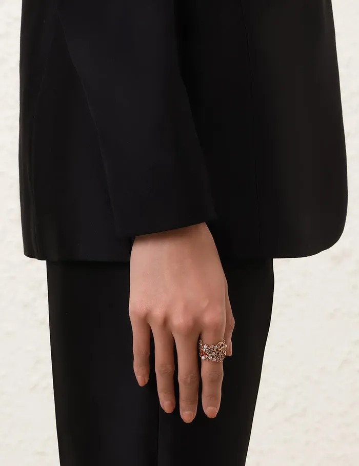 Women Jewellery Zimmermann Nova Band Ring Gold
