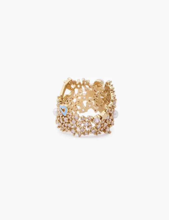 Women Jewellery Zimmermann Nova Band Ring Gold