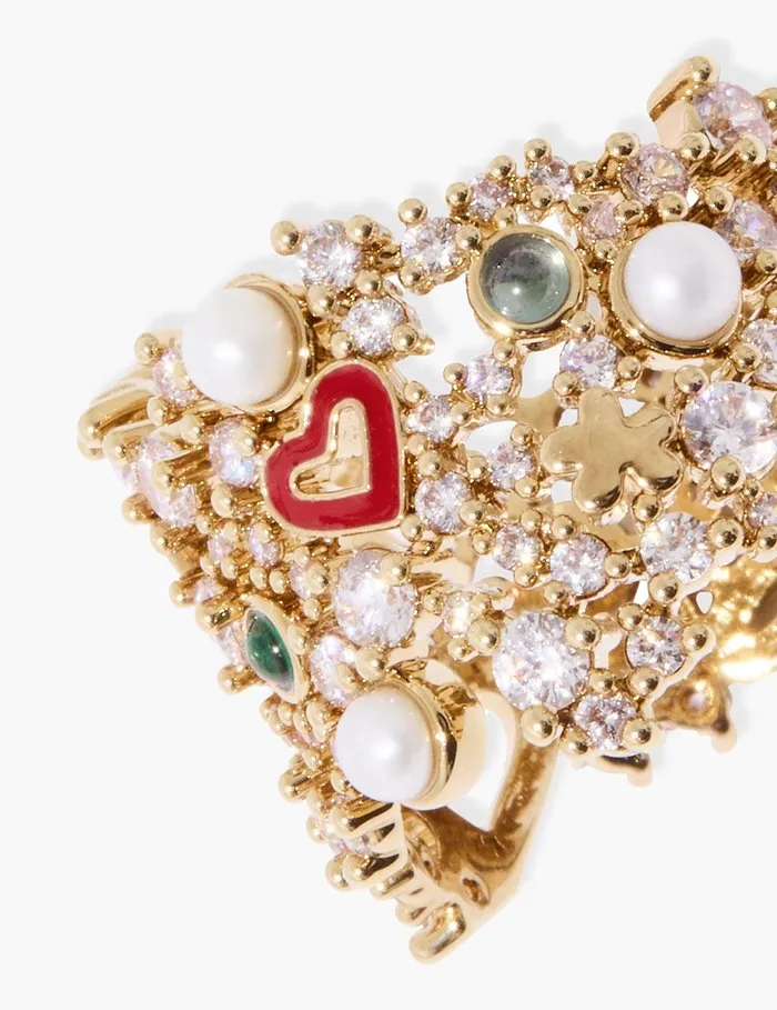 Women Jewellery Zimmermann Nova Band Ring Gold