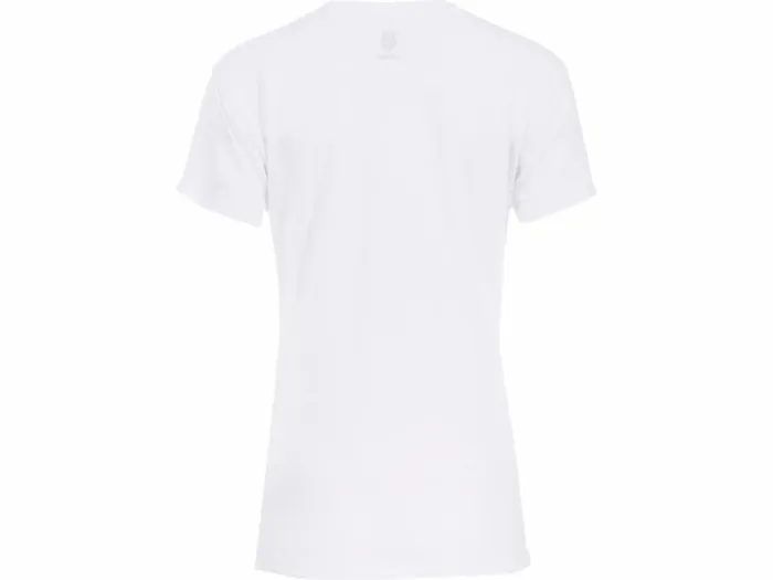 Women KSwiss Pickleball WOMENS PICKLEBALL TSHIRT Whitebluered