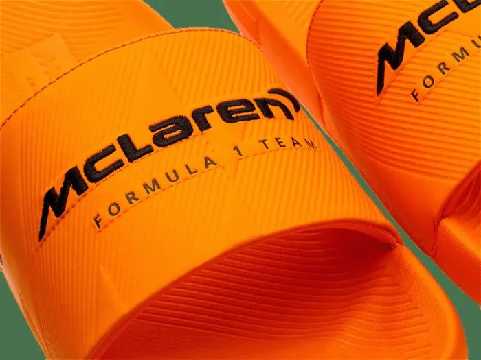 Women KSwiss Slides and Sandals SLIDE SANDAL X MCLAREN Papaya