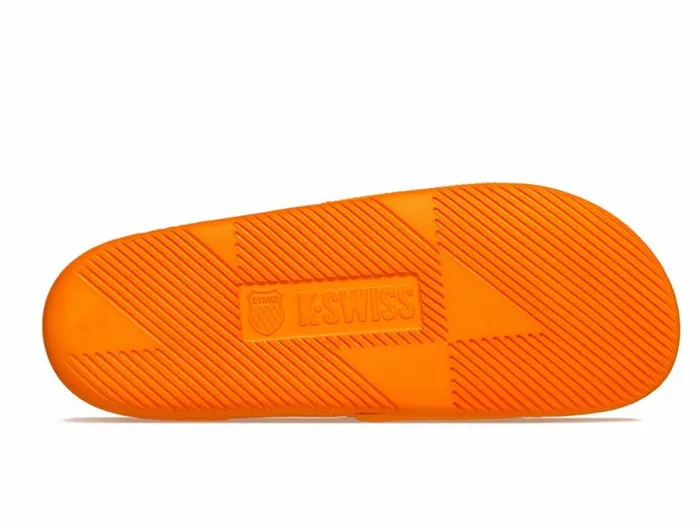 Women KSwiss Slides and Sandals SLIDE SANDAL X MCLAREN Papaya