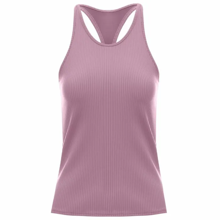 Women KSwiss TShirts and Tops RIB TANK WBRA Soft Berry