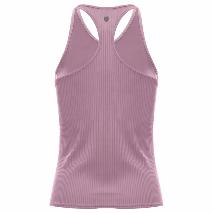 Women KSwiss TShirts and Tops RIB TANK WBRA Soft Berry