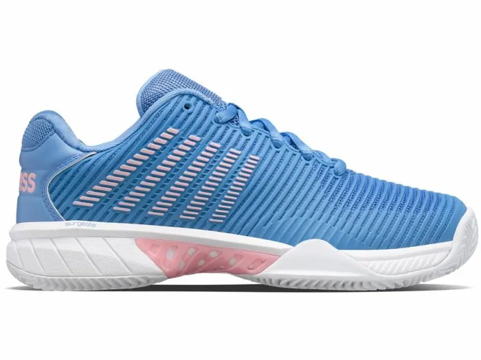 Women KSwiss Tennis HYPERCOURT EXPRESS 2 CLAY Silver Lake Bluewhiteorchid Pink Women KSwiss Tennis HYPERCOURT EXPRESS 2 CLAY Silver Lake Bluewhiteorchid Pink