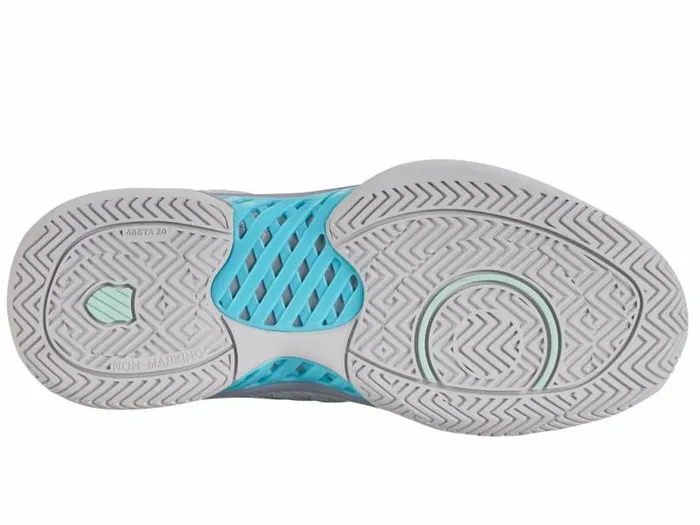 Women KSwiss Tennis HYPERCOURT EXPRESS 2 Nimbus Cloudlilac Grayneon Purple