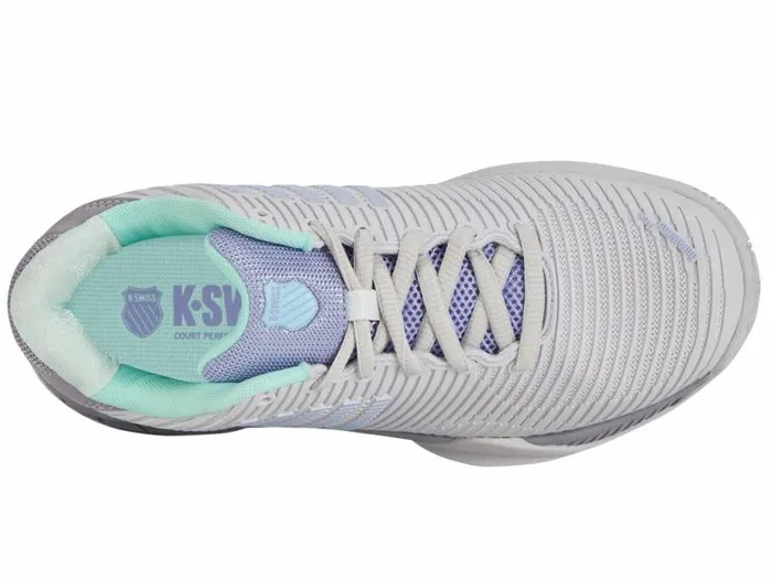 Women KSwiss Tennis HYPERCOURT EXPRESS 2 Nimbus Cloudlilac Grayneon Purple