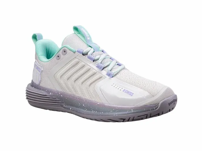 Women KSwiss Tennis ULTRASHOT 3 Nimbus Cloudlilac Grayneon Purple