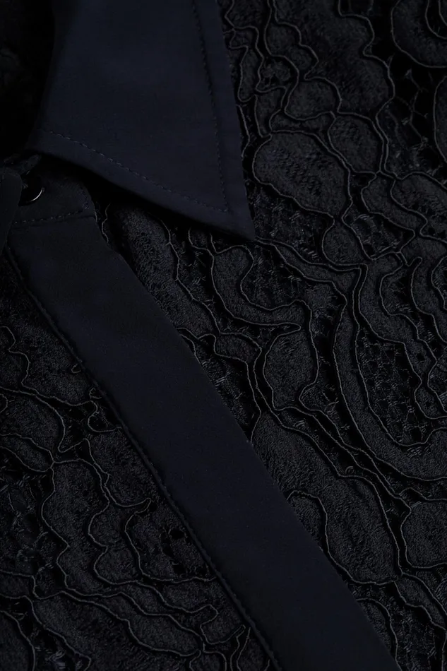 Women L039Agence Blouses and Tops Maia Lace Blouse Black Women L039Agence Blouses and Tops Maia Lace Blouse Black