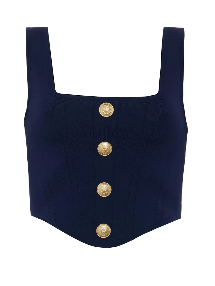 Women L039Agence Blouses and Tops Saga Top Midnightgold Women L039Agence Blouses and Tops Saga Top Midnightgold