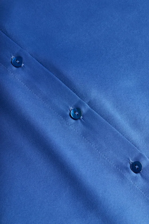 Women L039Agence Blouses and Tops Tyler Silk Blouse Dusty Periwinkle Women L039Agence Blouses and Tops Tyler Silk Blouse Dusty Periwinkle