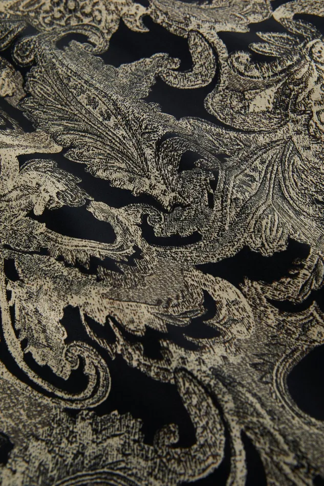 Women L039Agence Dresses and Jumpsuits Seridie Silk Slip Dress Gold Multi Textured Paisley Women L039Agence Dresses and Jumpsuits Seridie Silk Slip Dress Gold Multi Textured Paisley