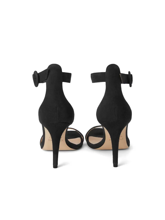 Women L039Agence Heels Gisele Sandal Black Suede
