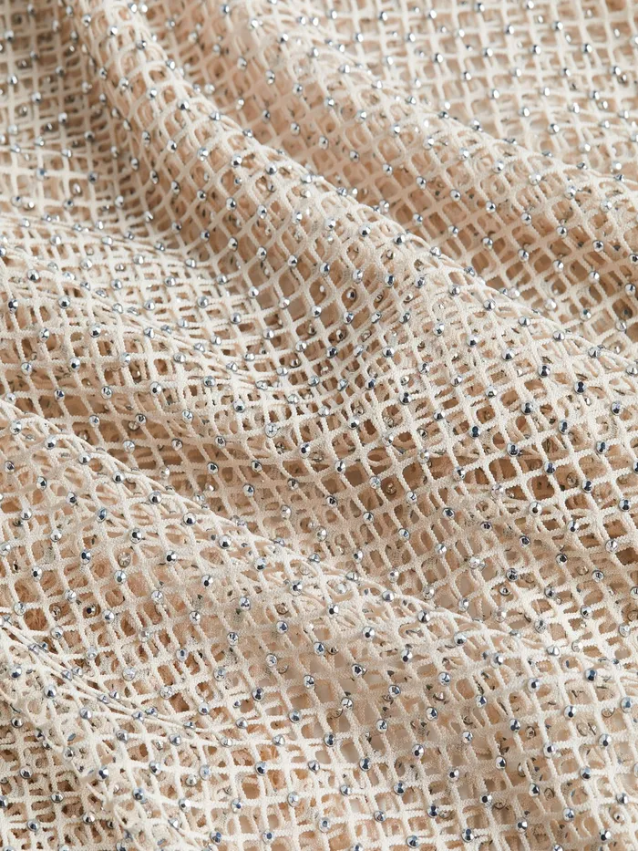 Women L039Agence Swimwear Maribel Mesh Pareo Champagne Women L039Agence Swimwear Maribel Mesh Pareo Champagne