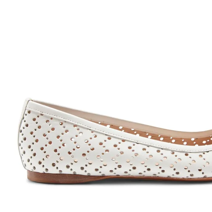 Women Leather Ballet Flat White Fratelli Rossetti Flat Shoes Women Leather Ballet Flat White Fratelli Rossetti Flat Shoes