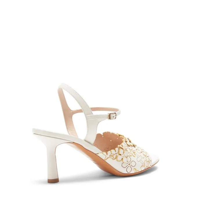 Women Leather Sandal Ivory Fratelli Rossetti Sandals Women Leather Sandal Ivory Fratelli Rossetti Sandals