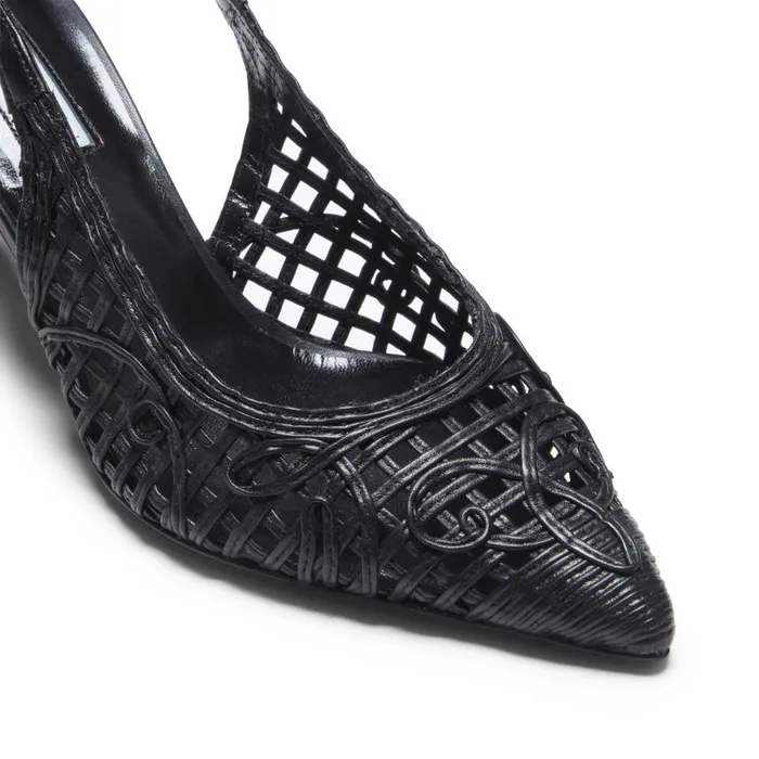 Women Leather Slingback Sandal Black Fratelli Rossetti Dcollet Women Leather Slingback Sandal Black Fratelli Rossetti Dcollet