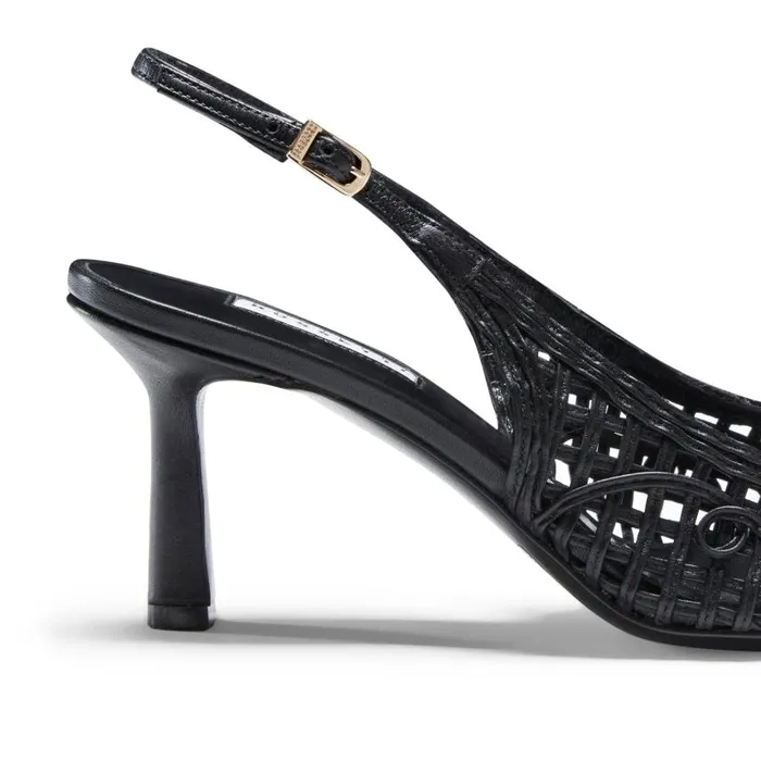 Women Leather Slingback Sandal Black Fratelli Rossetti Dcollet Women Leather Slingback Sandal Black Fratelli Rossetti Dcollet