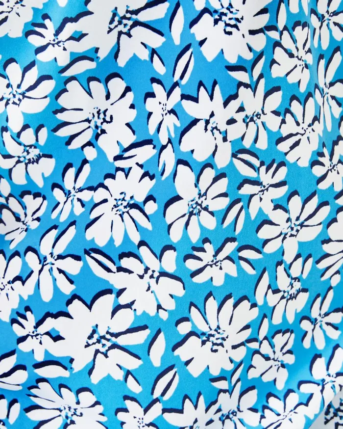 Women Lilly Pulitzer Activewear UPF 50 Luxletic Ace Active Dress Lunar Blue Palm Beach Petals Engineered Luxletic Women Lilly Pulitzer Activewear UPF 50 Luxletic Ace Active Dress Lunar Blue Palm Beach Petals Engineered Luxletic