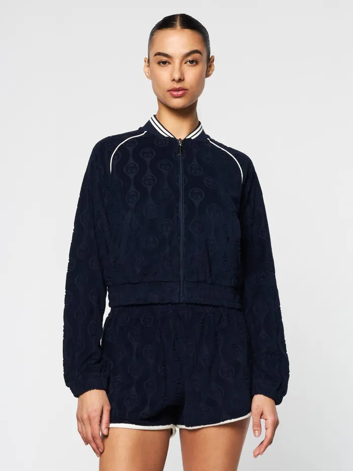 Women Loungewear Sergio Tacchini Zona Track Jacket Maritime Blue