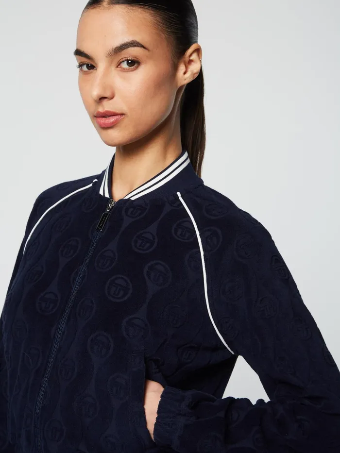 Women Loungewear Sergio Tacchini Zona Track Jacket Maritime Blue