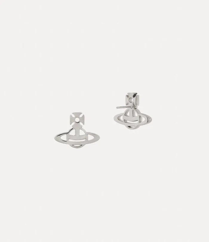 Women Lucy Earrings Platinum Vivienne Westwood Classic Styles Women Lucy Earrings Platinum Vivienne Westwood Classic Styles