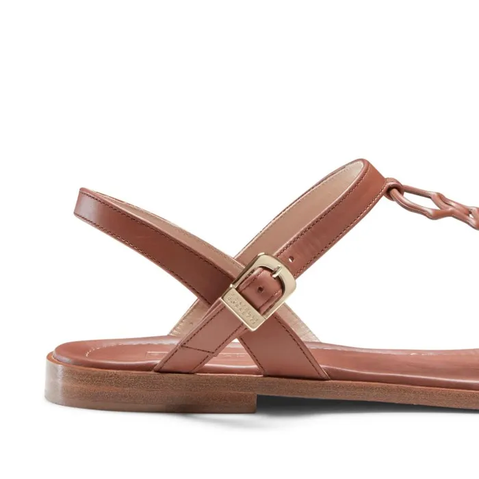 Women Magenta Leather Sandal Almond Fratelli Rossetti Sandals Women Magenta Leather Sandal Almond Fratelli Rossetti Sandals
