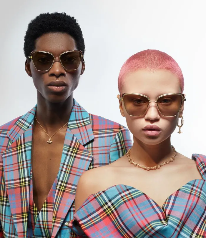 WomenMen Ada Gold Vivienne Westwood Sunglasses