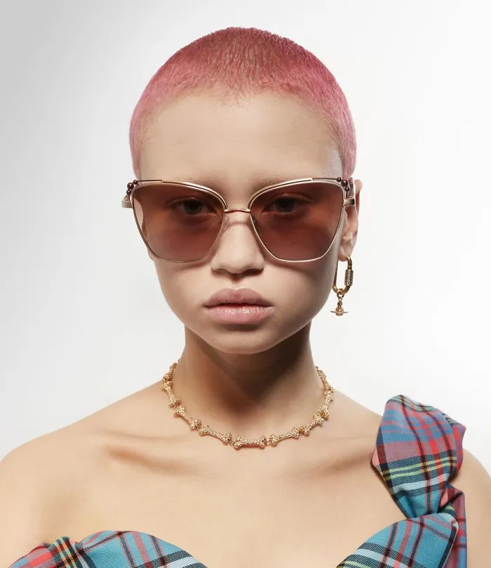 WomenMen Ada Gold Vivienne Westwood Sunglasses WomenMen Ada Gold Vivienne Westwood Sunglasses