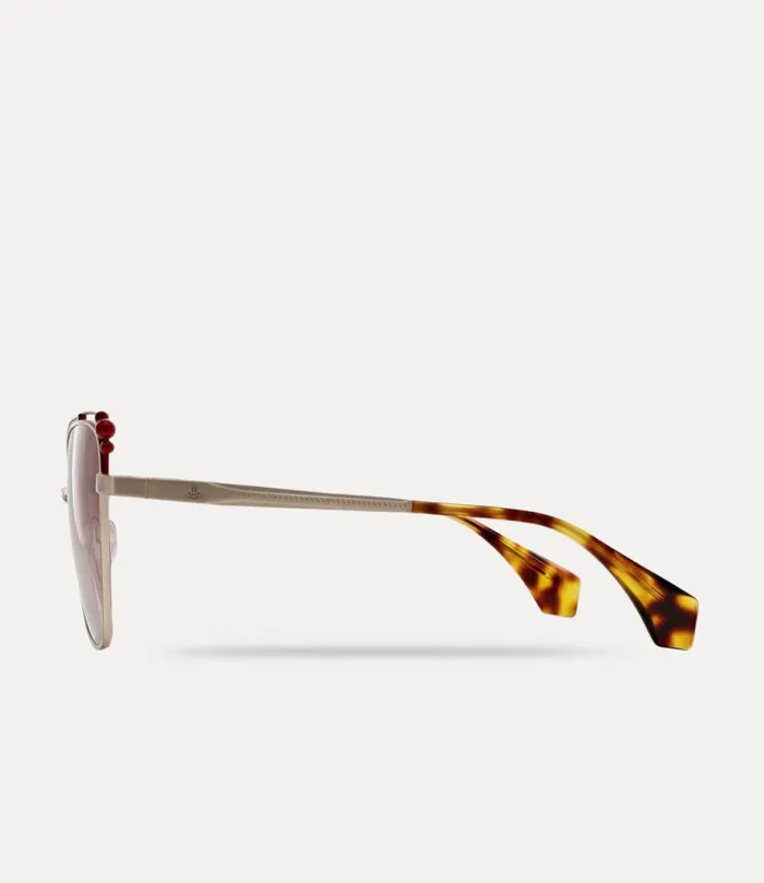 WomenMen Ada Gold Vivienne Westwood Sunglasses WomenMen Ada Gold Vivienne Westwood Sunglasses