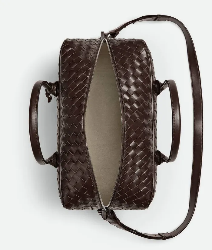WomenMen Bottega Veneta Travel Bags Getaway Weekender Fondant