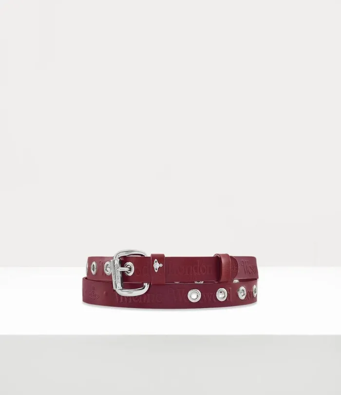 WomenMen Carolina Belt Armaratodarkwineleather Vivienne Westwood Belts And Harnesses