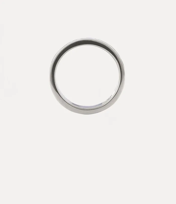 WomenMen Conduit Street Ring Platinumblueenamel Vivienne Westwood Rings WomenMen Conduit Street Ring Platinumblueenamel Vivienne Westwood Rings