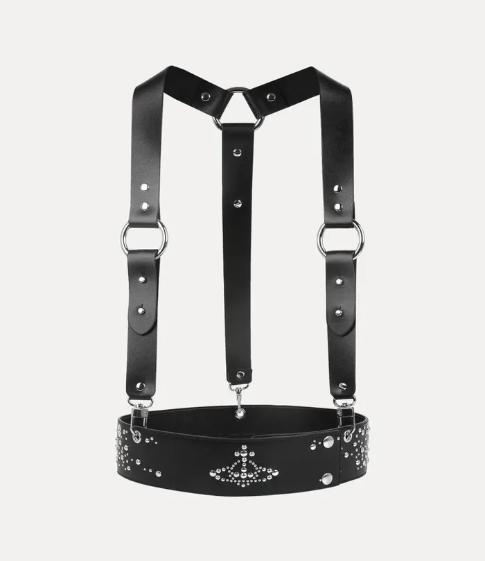 WomenMen Harness Black Vivienne Westwood Belts And Harnesses