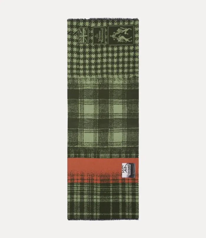 WomenMen Many Checks Stole Sage Vivienne Westwood Scarves And Ponchos