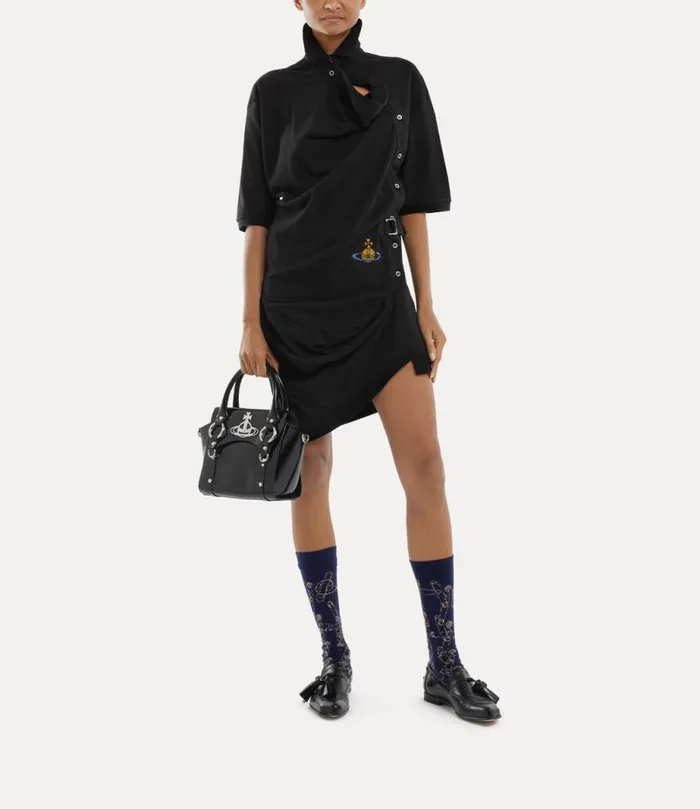 Women Ming Polo Dress Black Vivienne Westwood Dresses Women Ming Polo Dress Black Vivienne Westwood Dresses