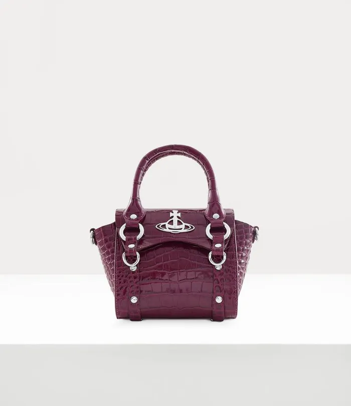 Women Mini Betty Handbag Purple Vivienne Westwood Handbags