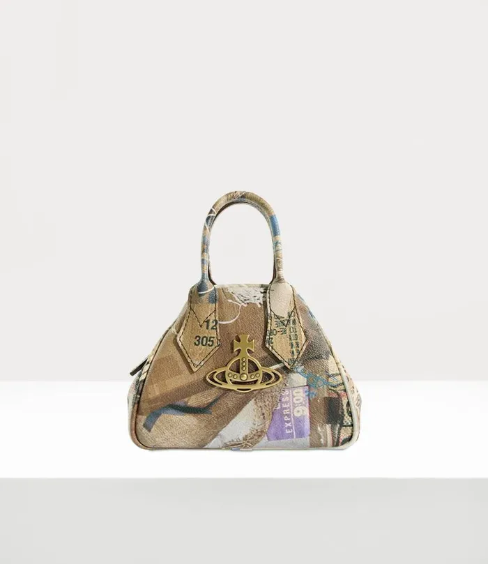 Women Mini Yasmine Bag Rubbishprint Vivienne Westwood Handbags