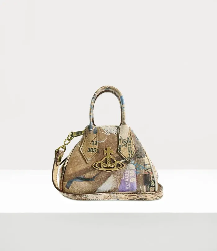 Women Mini Yasmine Bag Rubbishprint Vivienne Westwood Handbags Women Mini Yasmine Bag Rubbishprint Vivienne Westwood Handbags