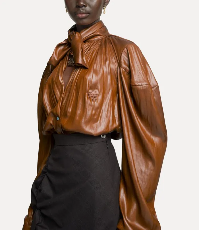 Women Now Blouse Cognac Vivienne Westwood Tops And Shirts Women Now Blouse Cognac Vivienne Westwood Tops And Shirts