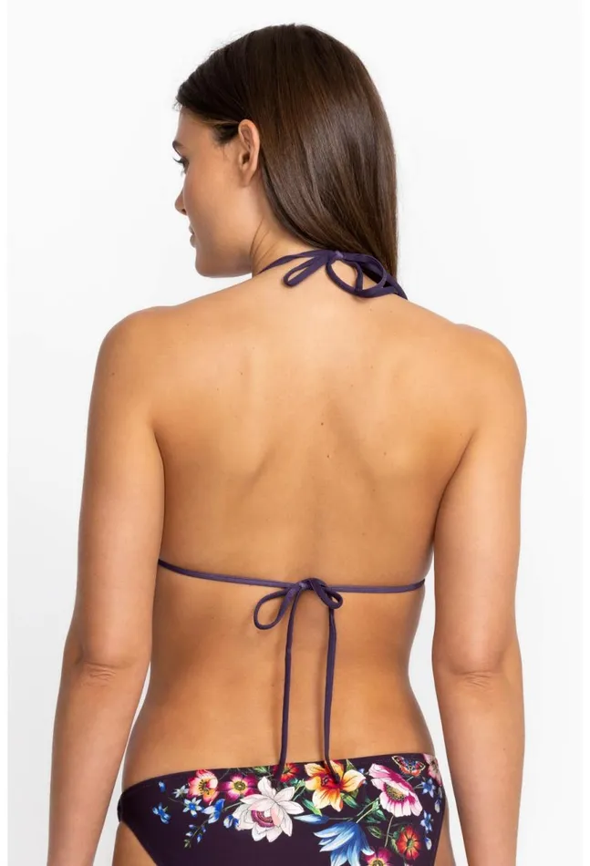 Women Ombre Floral Ring Bikini Top Ombre Floral Johnny Was TwoPieces