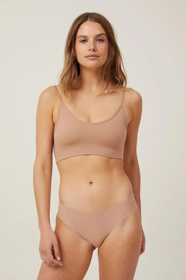 Women Panties Cotton On The Invisible Bikini Brief Maple Sugar Women Panties Cotton On The Invisible Bikini Brief Maple Sugar