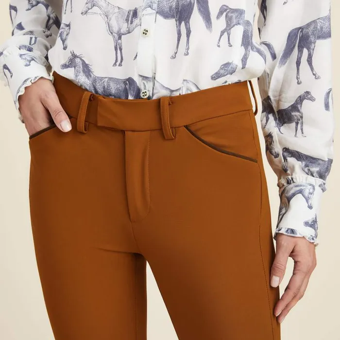 Women Pants and Shorts Ariat Marlow Pant Chestnut Women Pants and Shorts Ariat Marlow Pant Chestnut