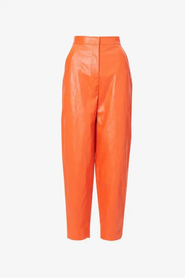 Women Pants and Skirts Lala Berlin Pants Paris Viscose Mix Paprika Women Pants and Skirts Lala Berlin Pants Paris Viscose Mix Paprika