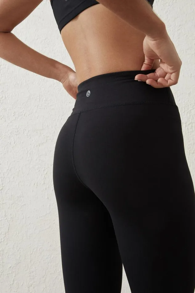 Women Pants Cotton On Active Core 78 Tight Core Black Women Pants Cotton On Active Core 78 Tight Core Black