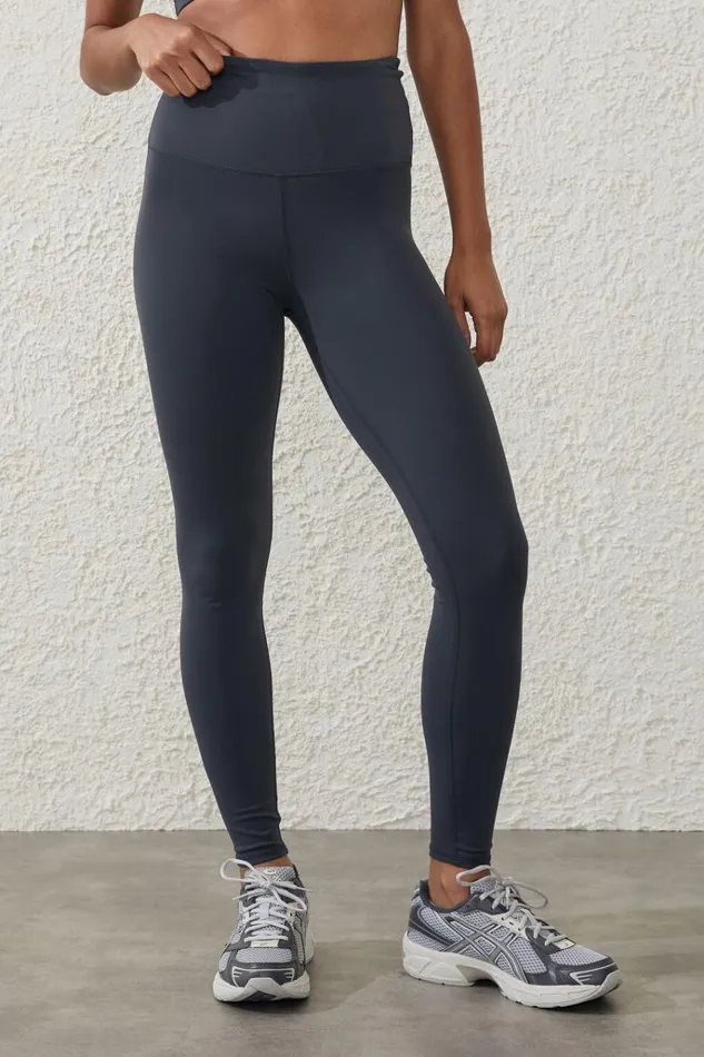 Women Pants Cotton On Active High Waist Core Full Length Tight Element Blue Women Pants Cotton On Active High Waist Core Full Length Tight Element Blue