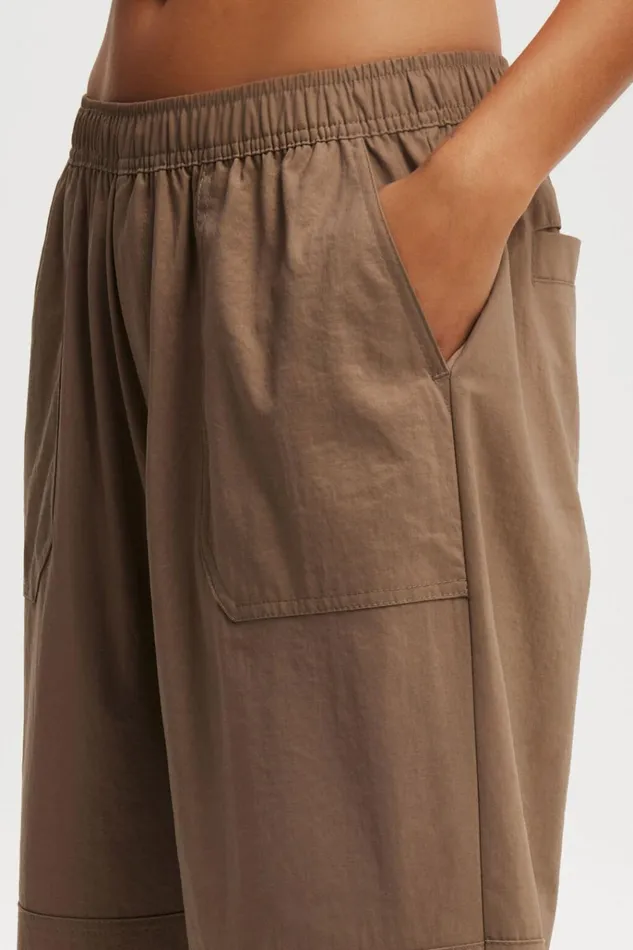 Women Pants Cotton On Essential Move Pant Dusky Green
