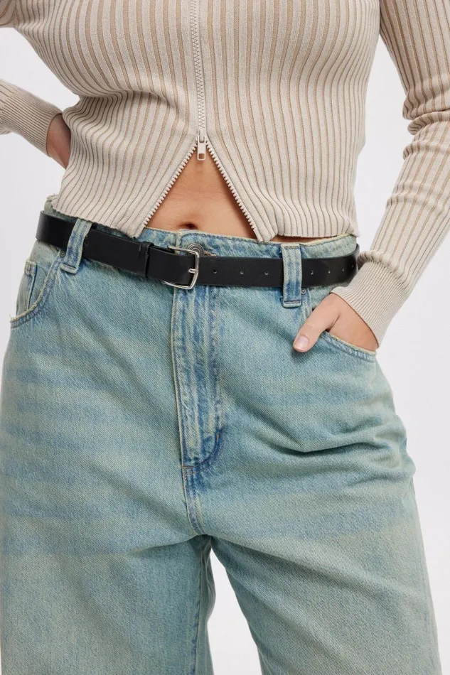 Women Pants Cotton On Super Baggy Jean Shell Blue Women Pants Cotton On Super Baggy Jean Shell Blue