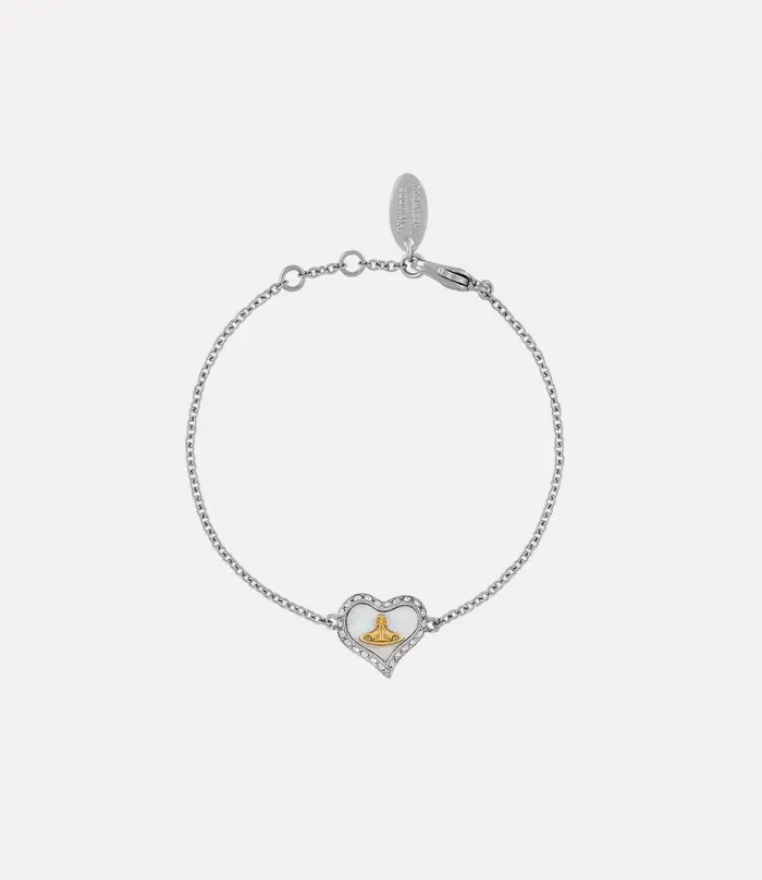 Women Petra Bracelet Platinumgoldwhitepearltintmopwhiteopal Vivienne Westwood Bracelets