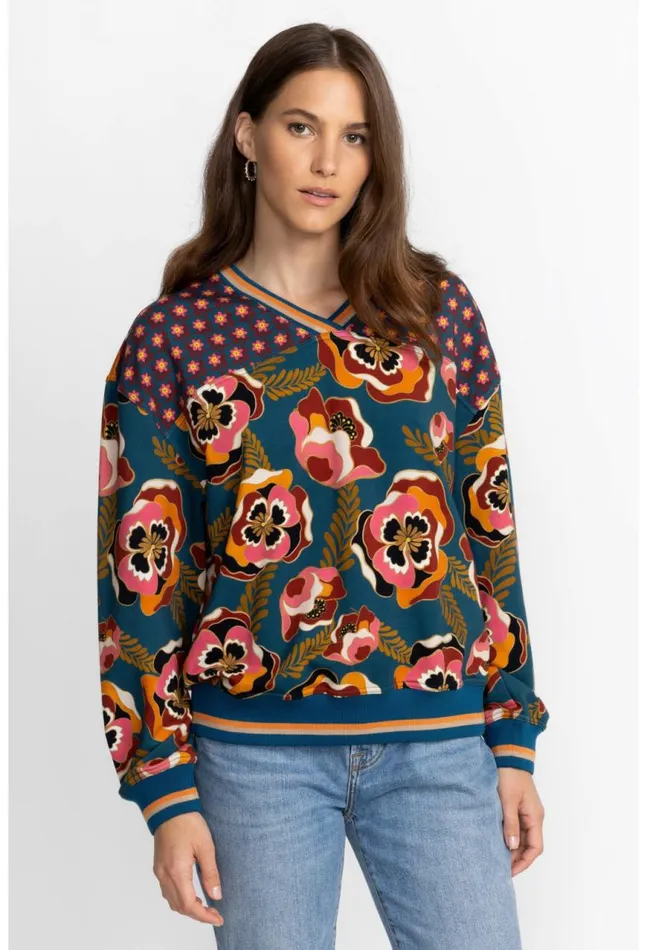 Women Promisino Tennis Sweatshirt Promisino Johnny Was Active